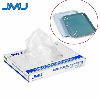 #ad 500 Box Dental Tray Sleeve Cover Standard Size B Clear Plastic 10.5 quot; x 14 quot; $25.99