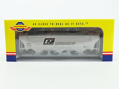 #ad HO Athearn Genesis G4295 CGRX Consolidated Grain amp; Barge Hopper #546126 Sealed $69.95