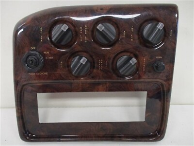 #ad CONTROL TURN STYLE SWITCH PANEL WOOD GRAIN 10quot; X 9quot; MARINE BOAT $79.95