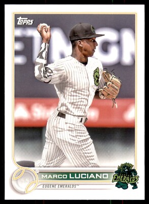#ad 2022 Pro Debut Base #PD 169 Marco Luciano Eugene Emeralds $0.99