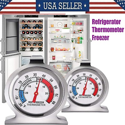 #ad Refrigerator Thermometer Freezer Kitchen Fridge Temperature Gauge Sensor $4.85