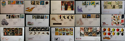 #ad 1999 2008 GB FDC First Day Covers Commemorative Edinburgh Bureau SHS fm 0.99p GBP 3.00