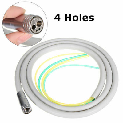 #ad 1PC 4 Holes Dental High Speed Turbina Handpiece Tubing Hose Tube Connector Line $9.89