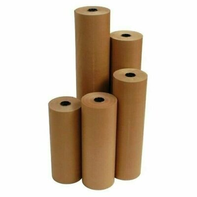 #ad 36quot; 40 # 900#x27; Brown Kraft Paper Roll Shipping Wrapping Cushioning Void Fill $49.00