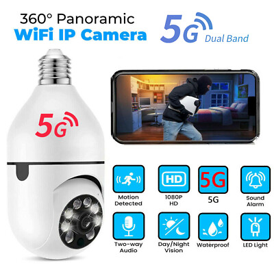 #ad Wireless 5G Wifi Home Security Camera System IP 1080P HD Night Vision IR Camera $24.69