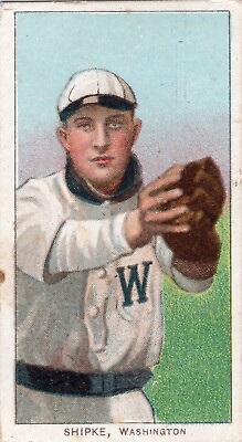 #ad 1909 Bill Shipke Sovereign Cigarettes Baseball Series  $50.00