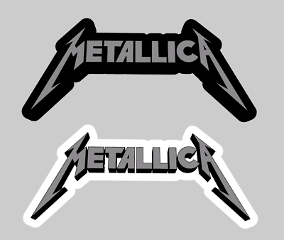 #ad #ad Metallica Sticker Decal $1.99