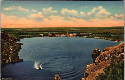 #ad Roswell NM New Mexico Lea Lake Bottomless Lakes Vintage Postcard $6.99
