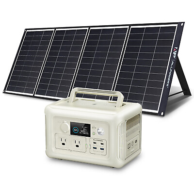 #ad ALLPOWERS R600 Portable Power Station 200W Mono Solar Panel Charger Off Grid $399.00