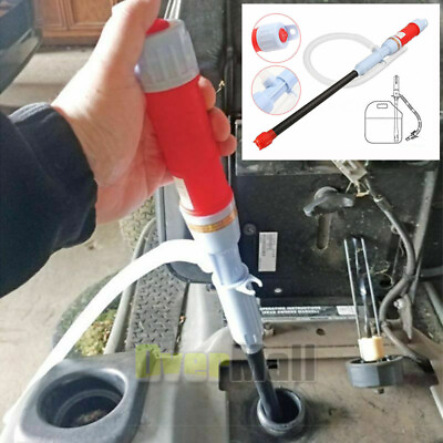 #ad Turbo Electric Liquid Transfer Siphon Pump Cordless Battery Powered Gas Oil $15.59