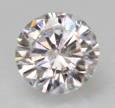 #ad Certified 0.70 Carat D SI1 Round Brilliant Enhanced Natural Diamond 5.86mm 3VG $695.99