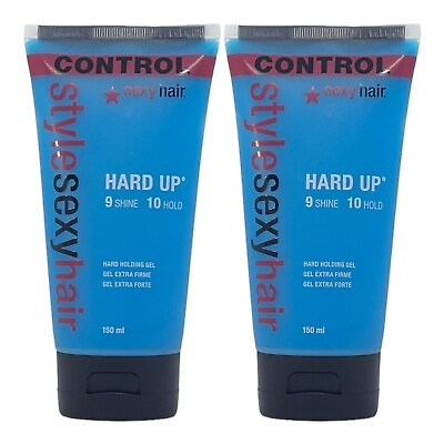 #ad Sexy Hair Style Hard Up Hard Holding Gel 5 Oz Pack of 2 $23.97