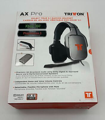 #ad TRITTON AX Pro Dolby Digital 5.1 True Surround Sound Gaming Headset $59.99