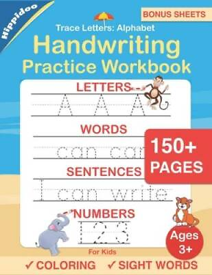 #ad Trace Letters: Alphabet Handwriting Practice workbook for kids: Preschool GOOD $3.98
