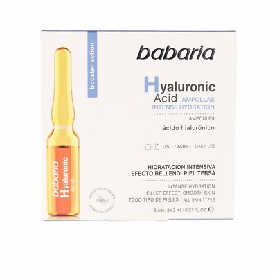 Babaria Hyaluronic Acid Intense Hydration Ampoules 5x2ml $28.99