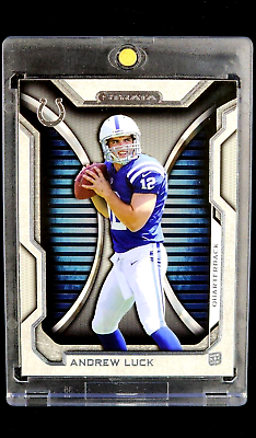 #ad 2012 Topps Strata #150 Andrew Luck RC Rookie Indianapolis Colts Ball to Chest $2.88