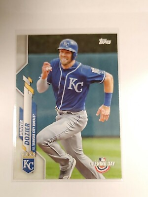 #ad 2020 Topps Opening Day #120 Hunter Dozier Kansas City Royals Mint or Near Mint $1.50
