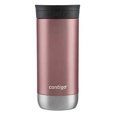 #ad Travel Mug Contigo Leak proof Lid Stainless Steel Thermos 16fl oz Coffee Tea cup $14.75