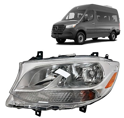 #ad For Mercedes Sprinter 2019 2020 2021 2022 Headlight Assembly with Bulb Left Side $267.00