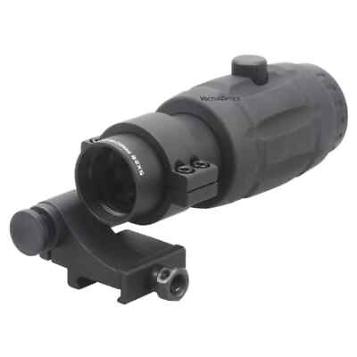 #ad Vector Optics Tactical 5X Magnifier Scope for Red Dot Sights Flip to Side Mount $89.10