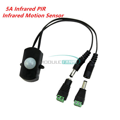 #ad 5A Infrared PIR Infrared Motion Sensor Detector Switch DC5 24V for LED Strip $3.86