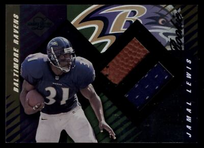#ad 2000 Leaf Limited Jamal Lewis Rookie 0771 1000 Baltimore Ravens #411 $5.00