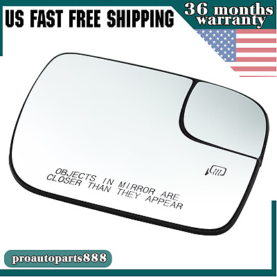 #ad New Passenger Side Heated Convex Spotter Mirror Glass For Ford Explorer 2011 19 $18.65