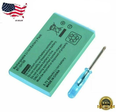 #ad New Rechargeable Battery for Nintendo Game Boy Advance SP Systems Screwdriver $4.99