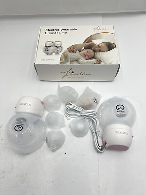 #ad Kissbobo Electric Double Wearable Breast Pump ABP 1508 DC5V 1A *FAST SHIPPING $38.86