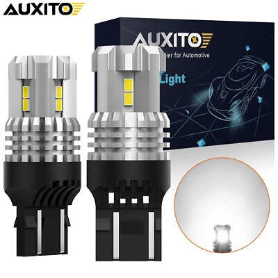 #ad AUXITO 7443 2X 7440 T20 W21 5W Reverse LED Light Brake Tail Light Light DRL Bulb $13.09