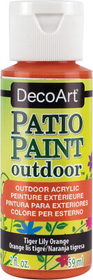 #ad Patio Paint 2oz Tiger Lily Orange $8.69