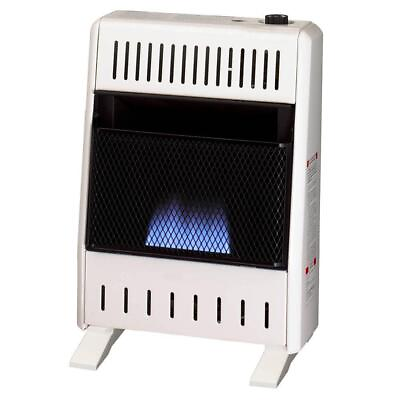 #ad Procom 10000 Btu Natural Gas Ventless Blue Flame Heater. 14quot;Wx19.12quot;H In White $161.09