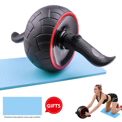 #ad Fitness Ab Roller Wheel Exercises Gym Equipment Training For Workout Abdominal $12.47