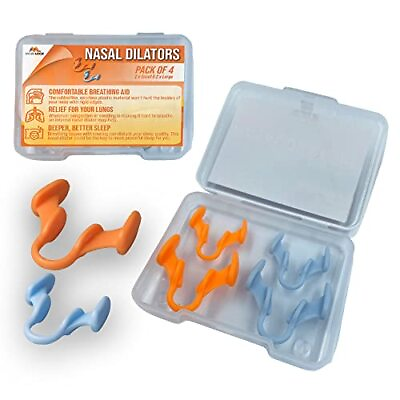 #ad Instant Nasal Dilators for Snoring Relief for Lungs 4 Pack Small amp; 2 Medium $7.33