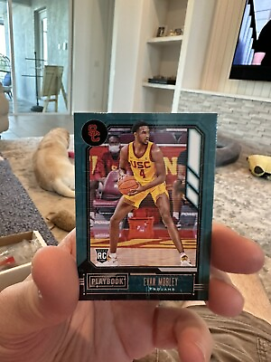 #ad 2021 Panini Chronicles Draft Picks #319 EVAN MOBLEY Playbook RC ROOKIE CARD $33.00