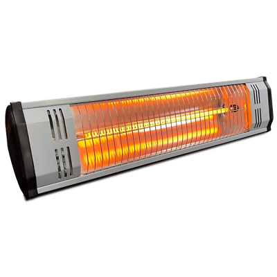#ad 1500W Infrared Quartz Outdoor Space Heater Wall Ceiling Mount Garage Heater $147.08
