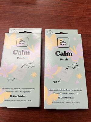#ad The patch Brand Calm Patch 15 Clear Patches 2packs Exp 7 25 $15.00