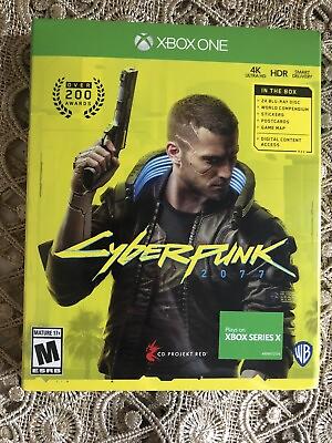 #ad Cyberpunk 2077 Xbox One Play on xbox series x Brand New Factory Sealed $65.95