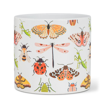 #ad Allover Moths And Bugs Planter $32.00