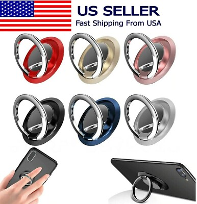 #ad #ad Finger Ring Holder Stand Grip 360° Rotating For Cell Phone Car Magnetic Mount $2.19