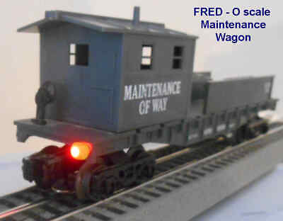 #ad End Of Train Device for O amp; S Scale with Flashing Red LED Kit $5.00