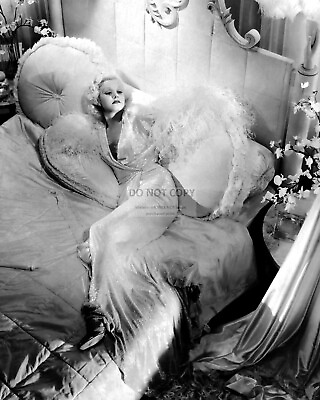 #ad JEAN HARLOW IN quot;DINNER AT EIGHTquot; 8X10 PUBLICITY PHOTO MW305 $8.87