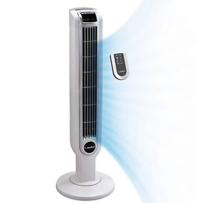 #ad Lasko Portable 36quot; Oscillating 3 Speed Tower Fan with Remote Control $85.25
