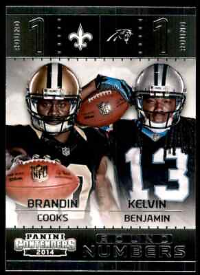 #ad 2014 Football Cards Brandin Cooks Kelvin Benjamin #18 86364 $1.64
