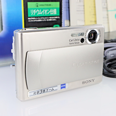#ad Sony DSC T1 Silver Cyber Shot Digital Camera from JAPAN $119.99