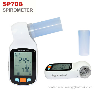 #ad #ad Spirometer Handheld Digital Pulmonary Function SpirometryBluetooth CONTEC SP70B $94.99