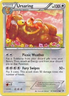 #ad Ursaring RC16 RC25 Pokemon Legendary Treasures Radiant Common Card $0.99