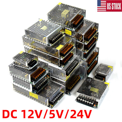 #ad Switch Power Supply Transformer AC 110V To DC 5V 12V 24V Adapter For Led Strip $9.95