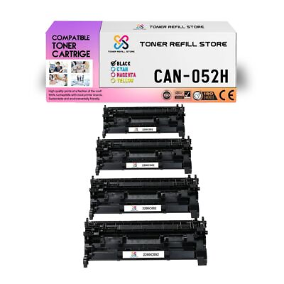 #ad 4Pk TRS 052 Black Compatible for Canon imageCLASS MF426dw Toner Cartridge $111.99