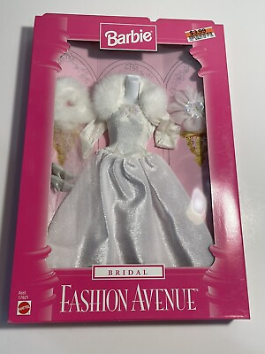 #ad Barbie Wedding Fashion Avenue Bridal 17621 1997 new in box $43.00
